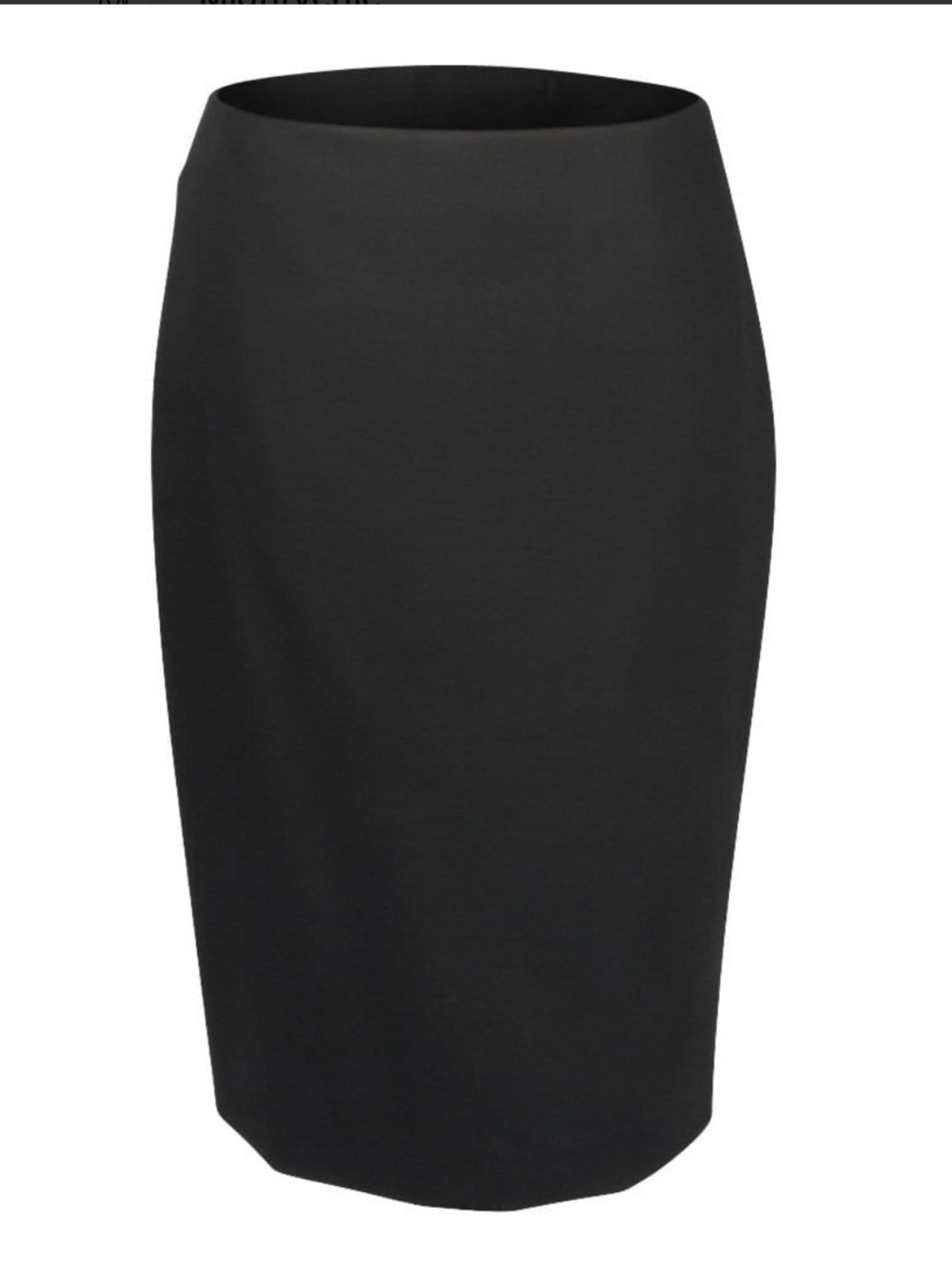♥️ Jean Paul Gaultier New Black Pencil Skirt/Satin Trim